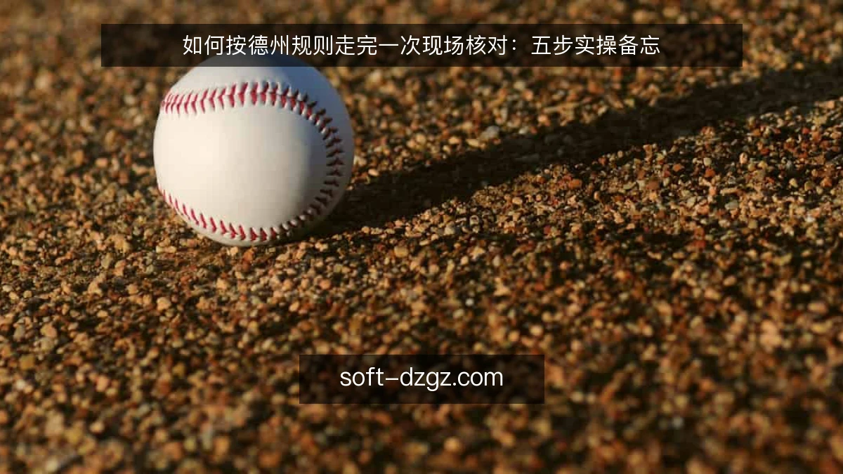 如何按德州规则走完一次现场核对：五步实操备忘